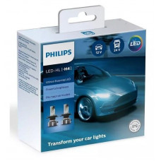 Лампа автомобильная Philips 11342UE2X2, H4, 6500К Лампа автомобильная Philips 11342UE2X2, H4, 6500К